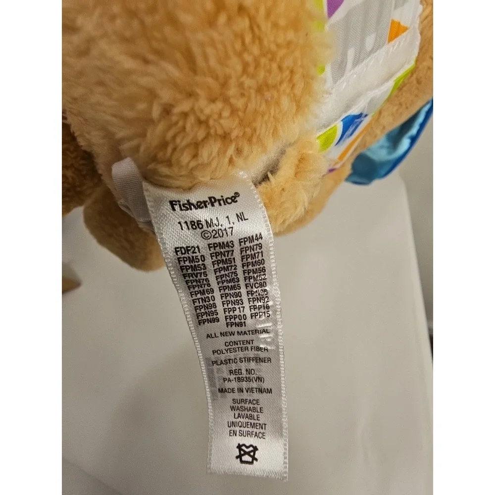 Fisher Price Laugh & Learn Puppy Interactive Musical Plush ABC Toy 11